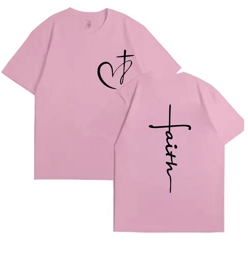 Faith Heart T Shirt FaithNY