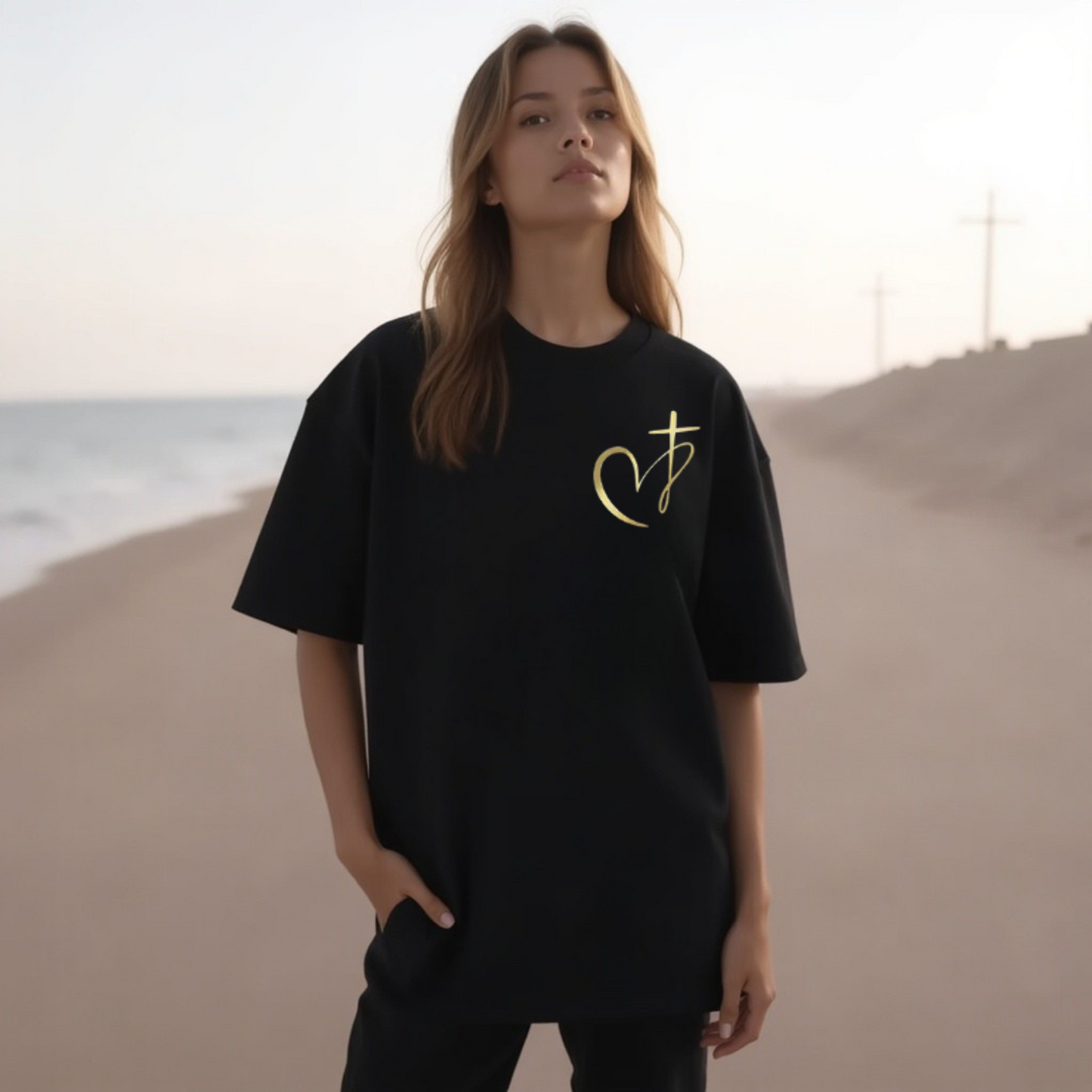Faith Heart T Shirt FaithNY