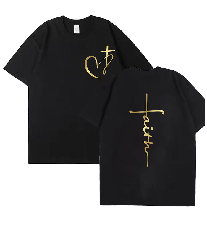 Faith Heart T Shirt FaithNY