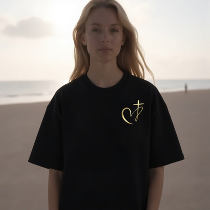 Faith Heart T Shirt FaithNY