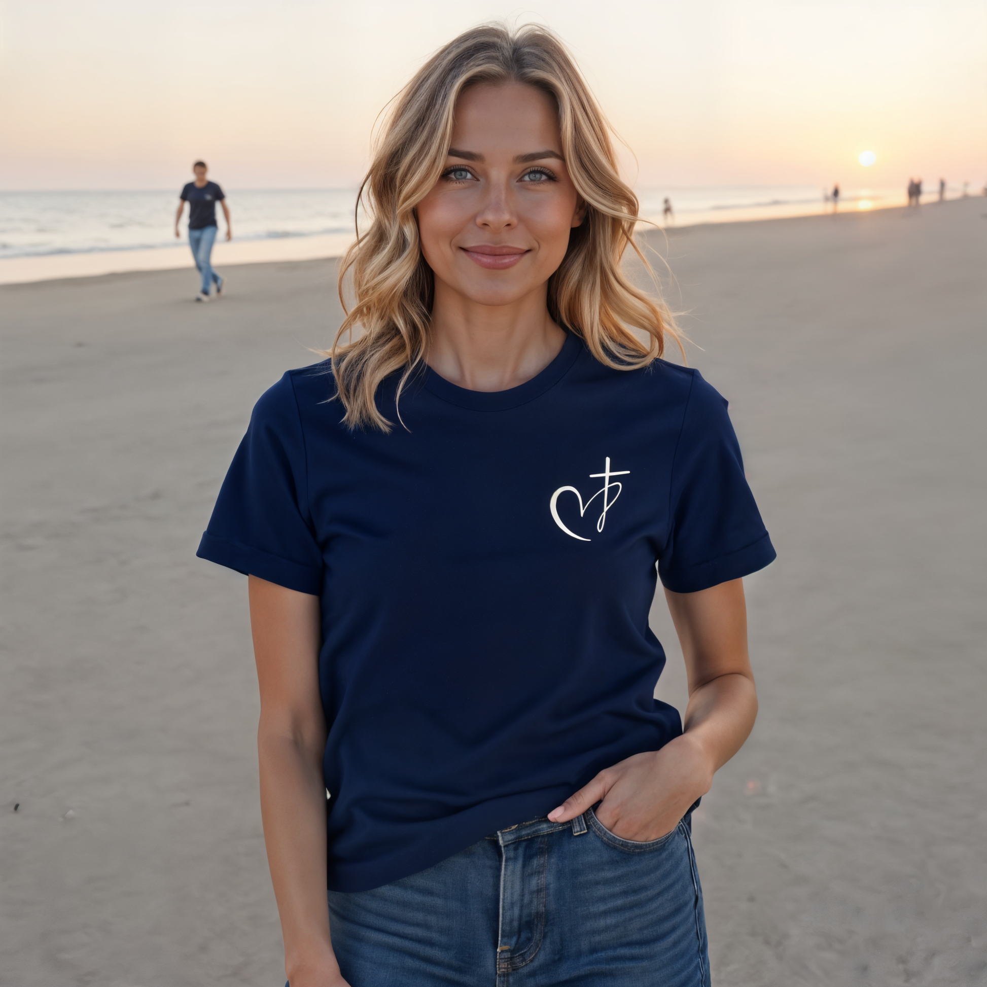 Faith Heart T Shirt FaithNY